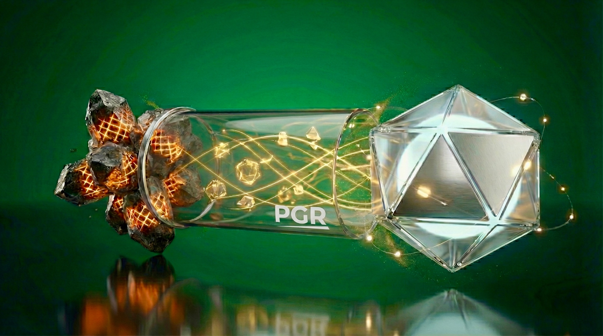 PGR — refining the chaotic into the crystalline